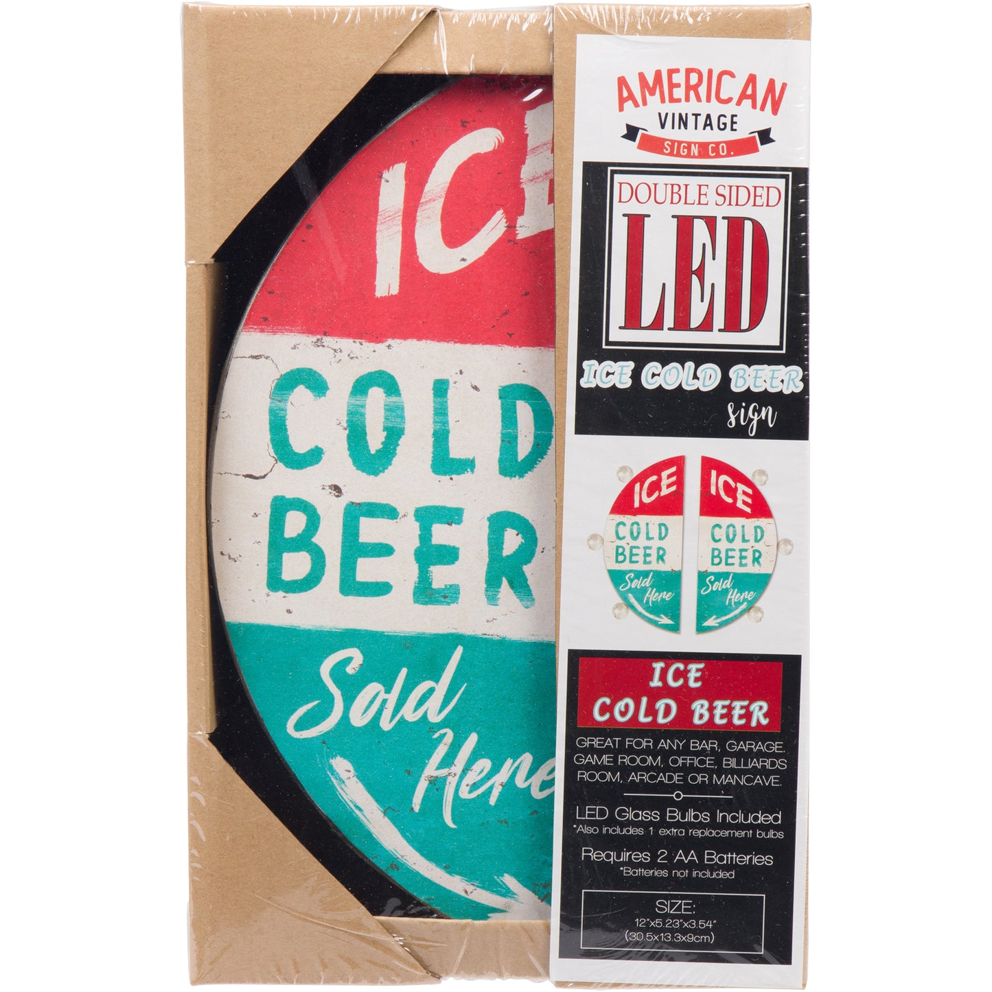 Ice Cold Beer Mini LED Sign