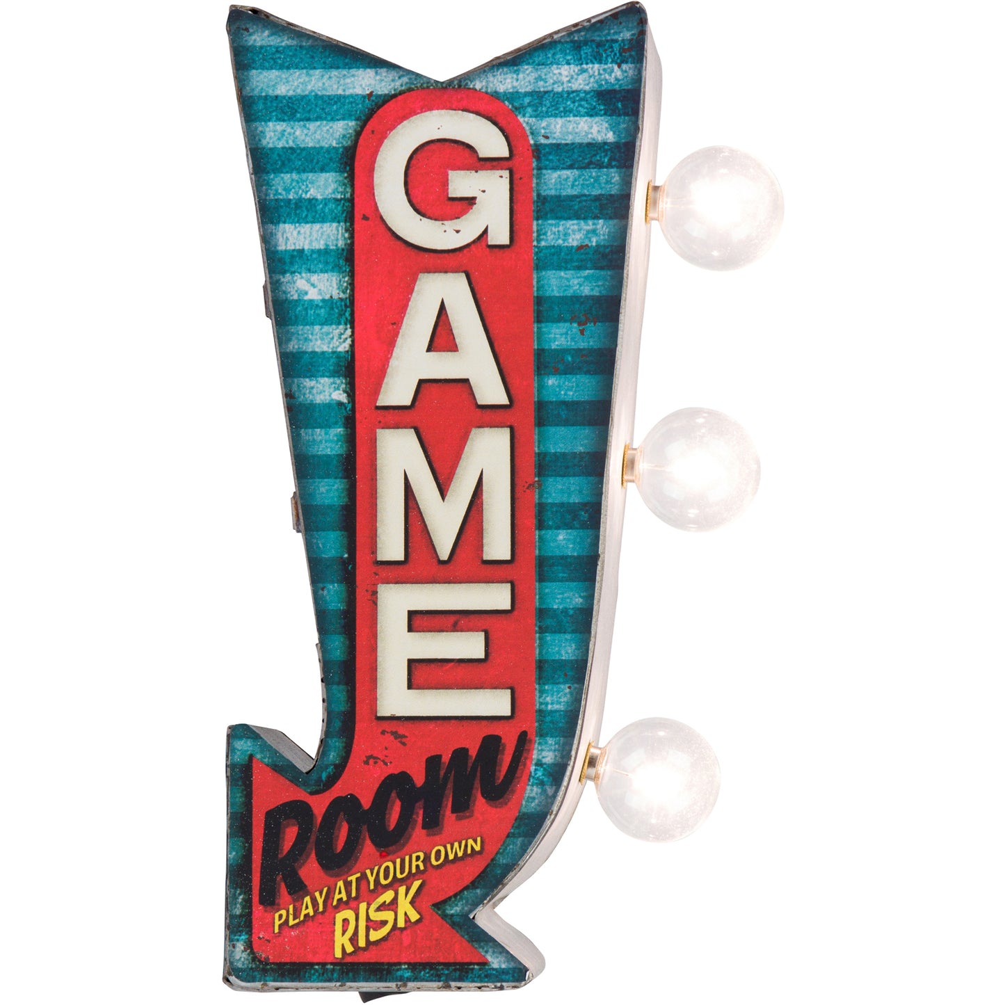 Game Room Mini LED Arrow Sign