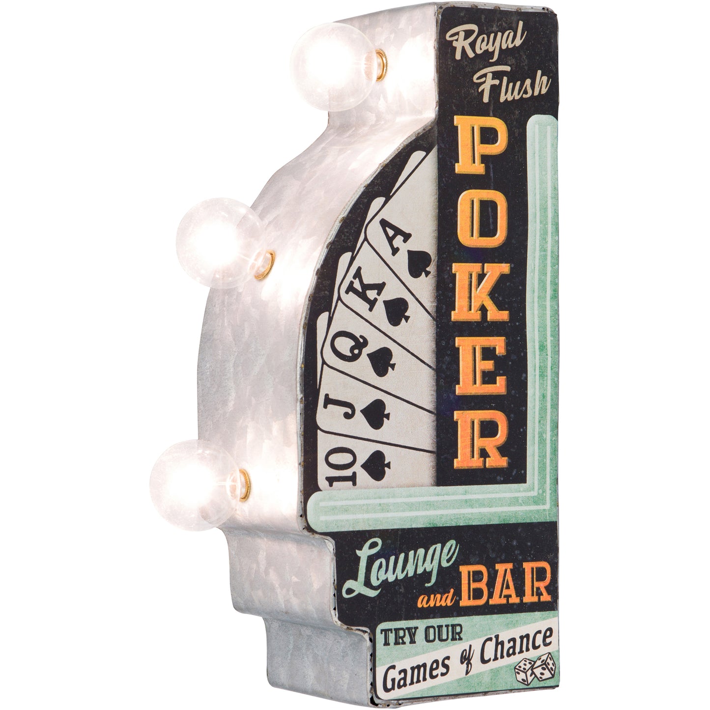 Poker Mini LED Sign