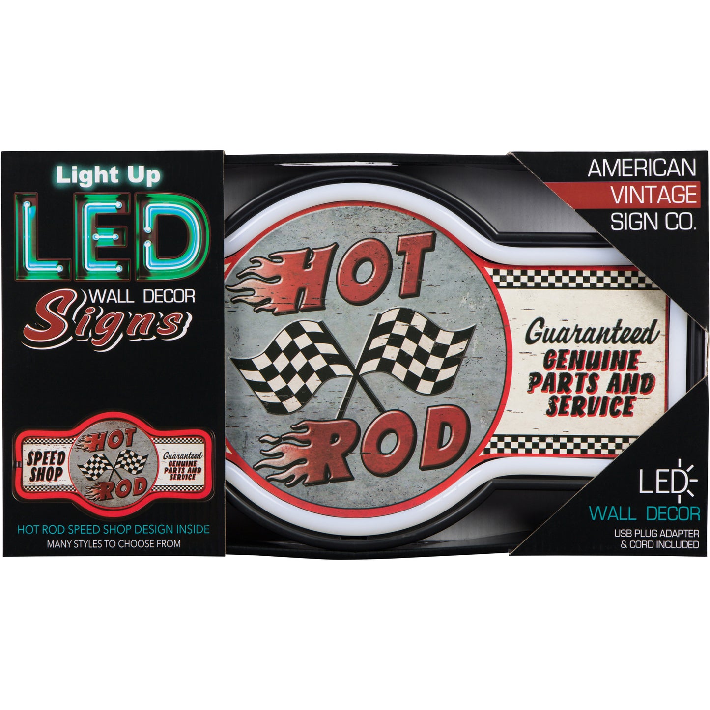 Hot Rod Speed Shop LED Neon Sign