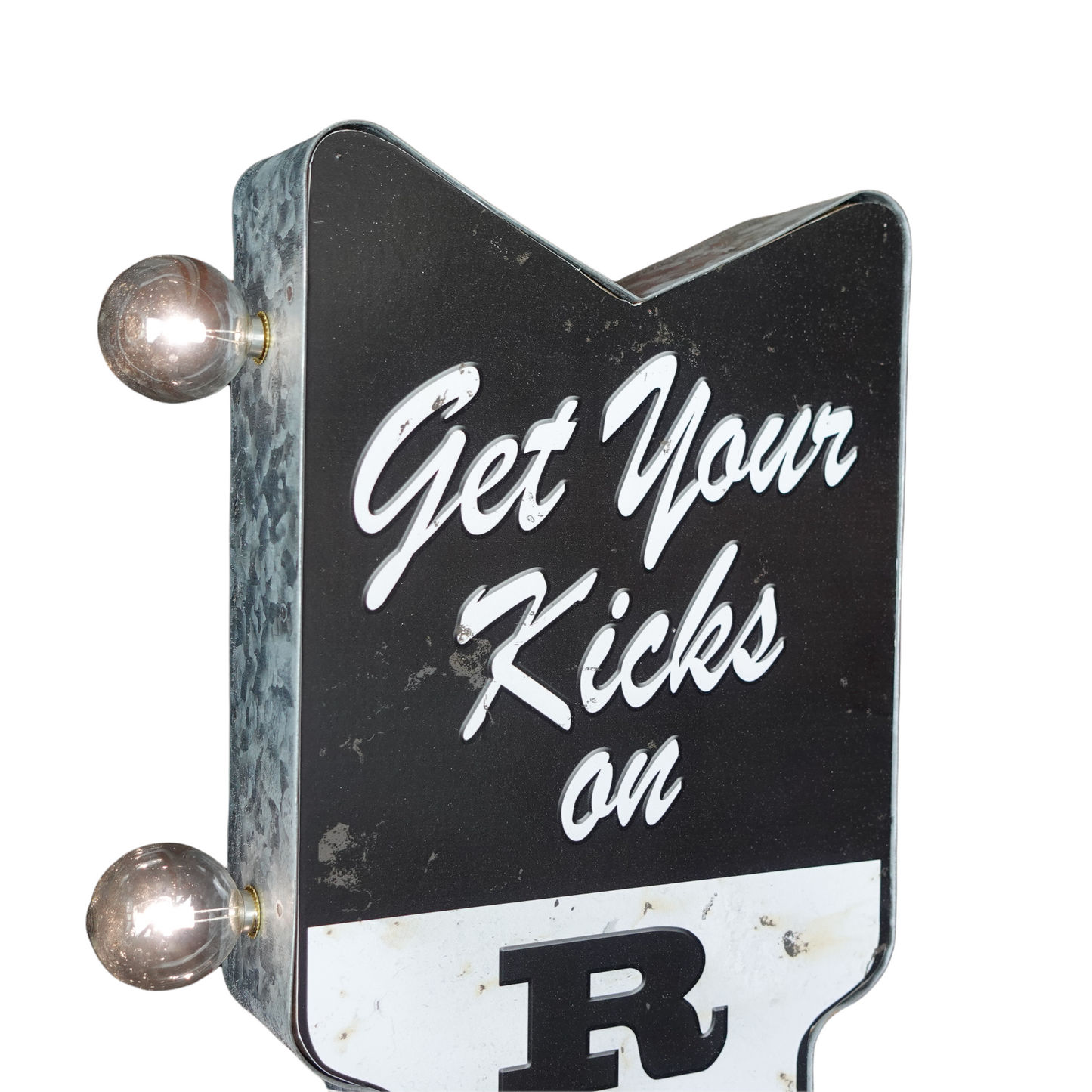 Route 66 LED Arrow Sign