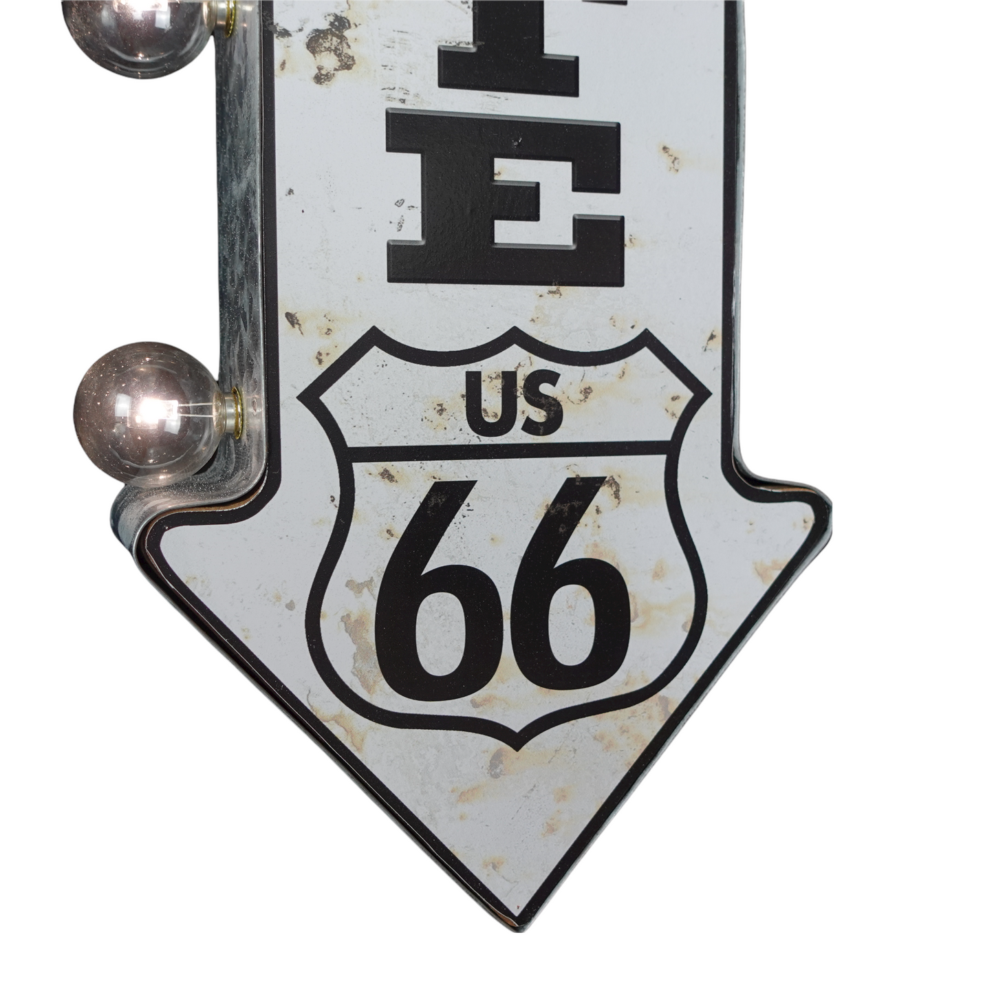 Route 66 LED Arrow Sign