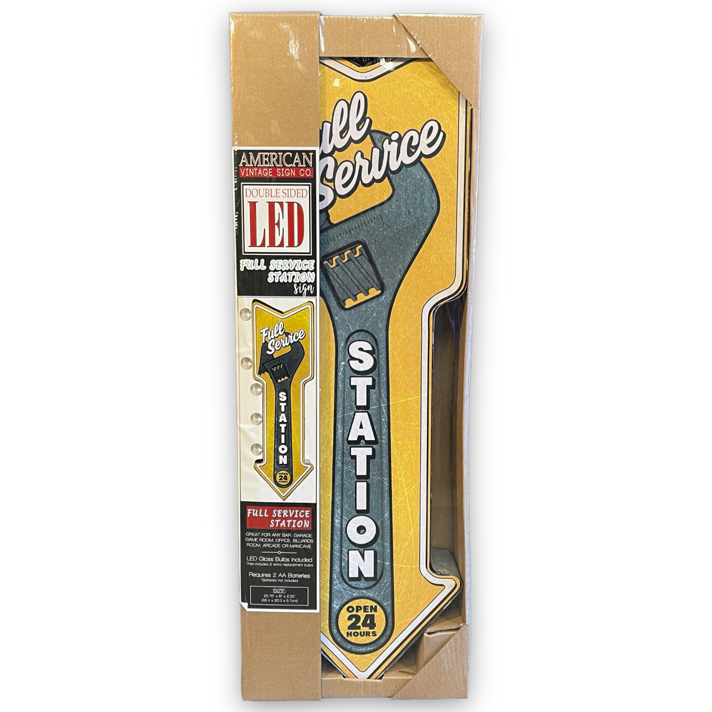 Full Service Station LED Arrow Sign
