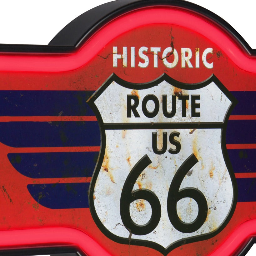 Route 66 LED Neon Sign