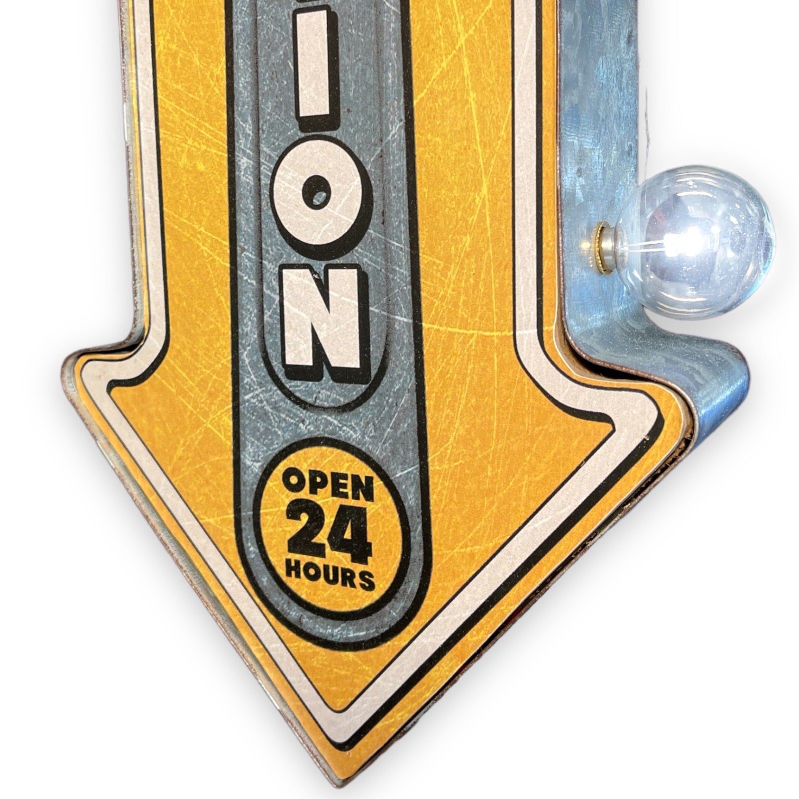 Full Service Station LED Arrow Sign – Cold Pizza Sign Co.